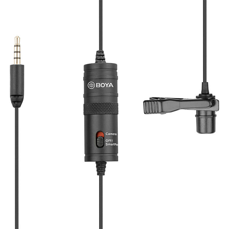 Microphone Krawatowy BOYA BY-M1 DSLR Lavalier microphone - Product Image 1