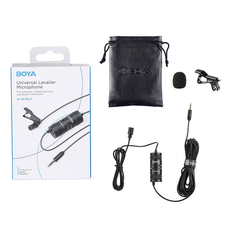 Boya BY-M1 PRO II Lavalier tie microphone - Product Image 4