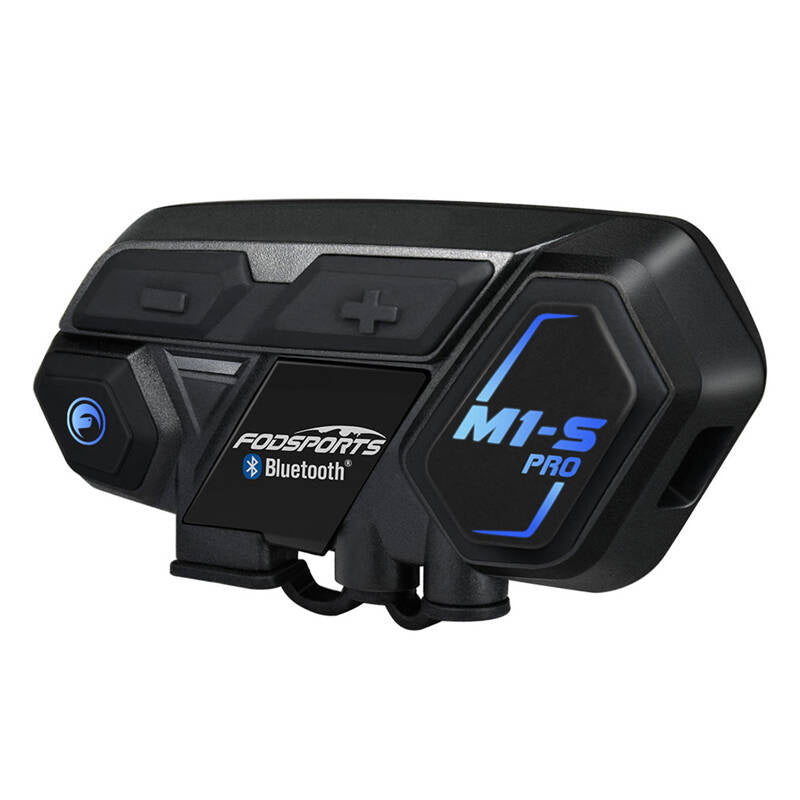 Fodsports M1-S Pro motorcycle intercom two-pack (black) - Product Image 2
