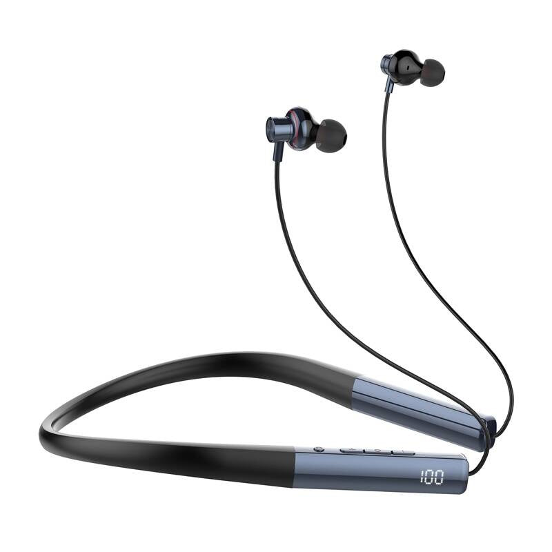 LDNIO N01 wireless neckband headphones (dark blue) - Product Image 3