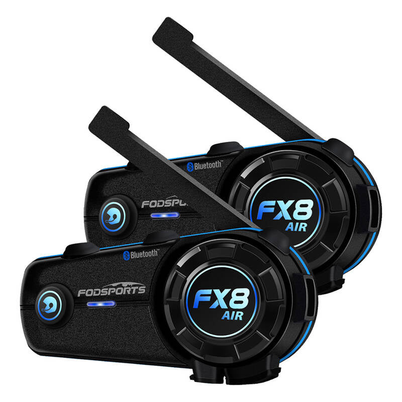 Fodsports FX8 Air motorcycle intercom two-pack (black) - Product Image 1
