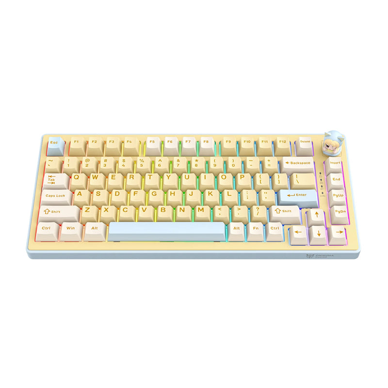 Onikuma MT707 Gaming Keyboard (Yellow) - Image 1