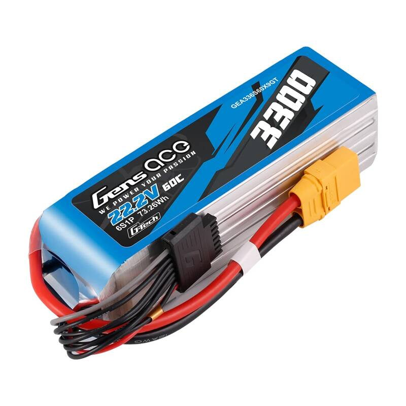Accumulator Lipo Gens Ace G-Tech 3300mAh 22.2V 60C 6S1P XT90 - Product Image 3