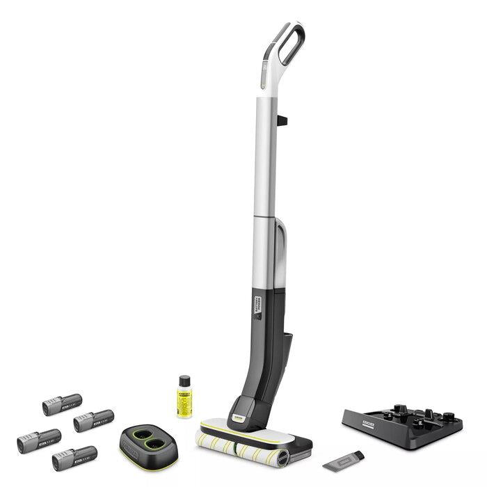 Vacuum Cleaner KARCHER Hard floor cleaner FC 4-4 Battery Set 4B Duo Noise 57 dB Weight 3.4 kg 1.056-406.0