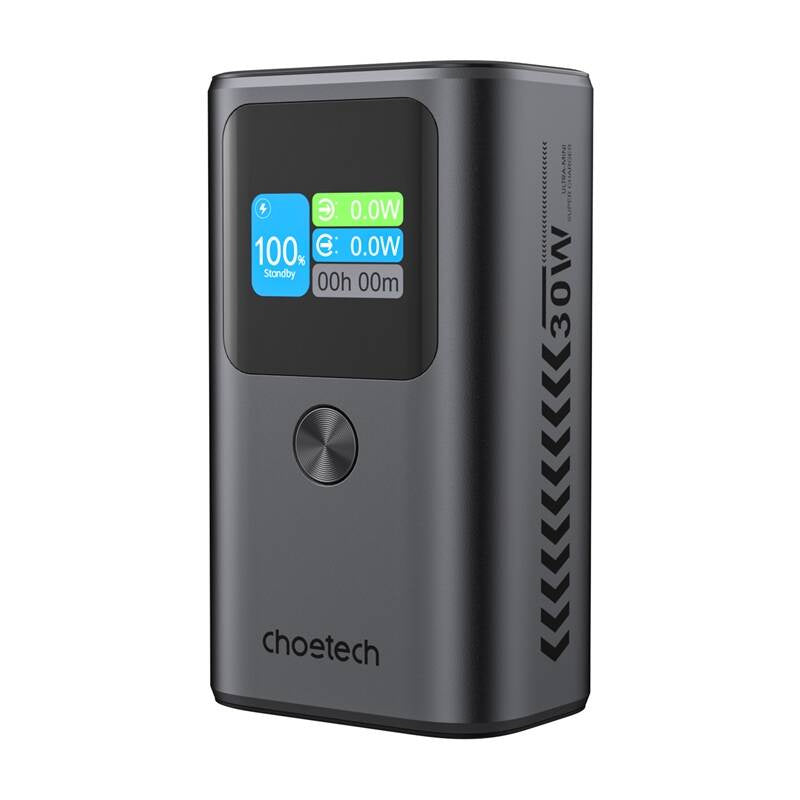Power Bank Choetech B701 10000mAh PD30W (Grey) - Product Image 1