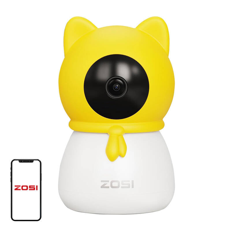 ZOSI 4MP HD 355° Elektronische Kamera/Nanny