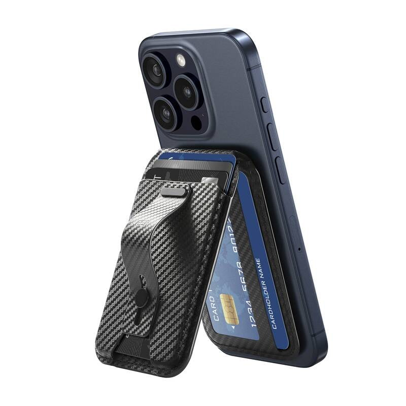 ESR magnetic wallet with stand function (carbon fiber) - Product Image 2