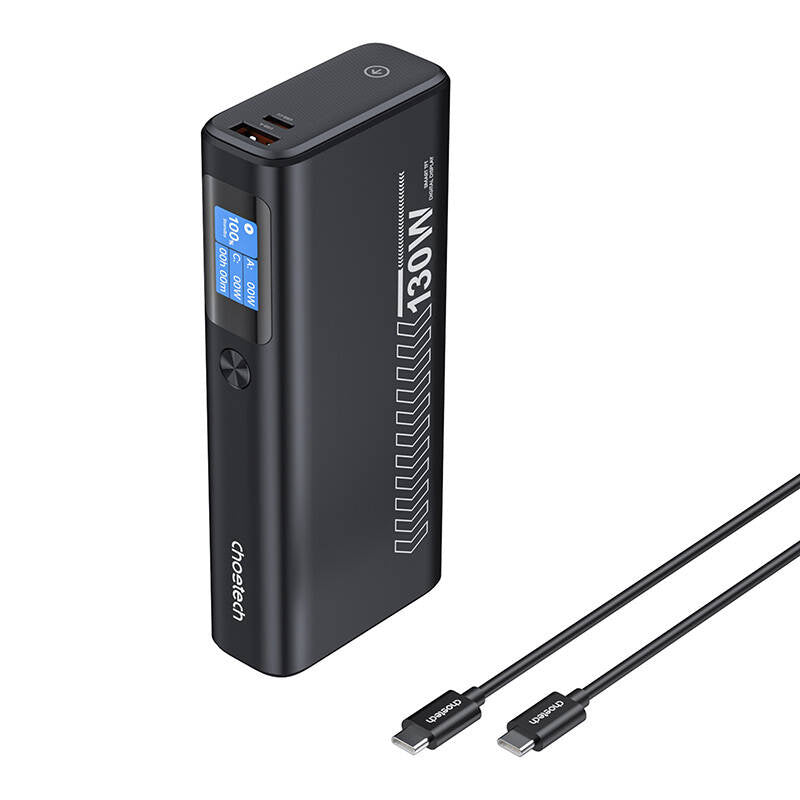 Power Bank Choetech B702 20000mAh PD100W 2C1A (Grey) - Product Image 1