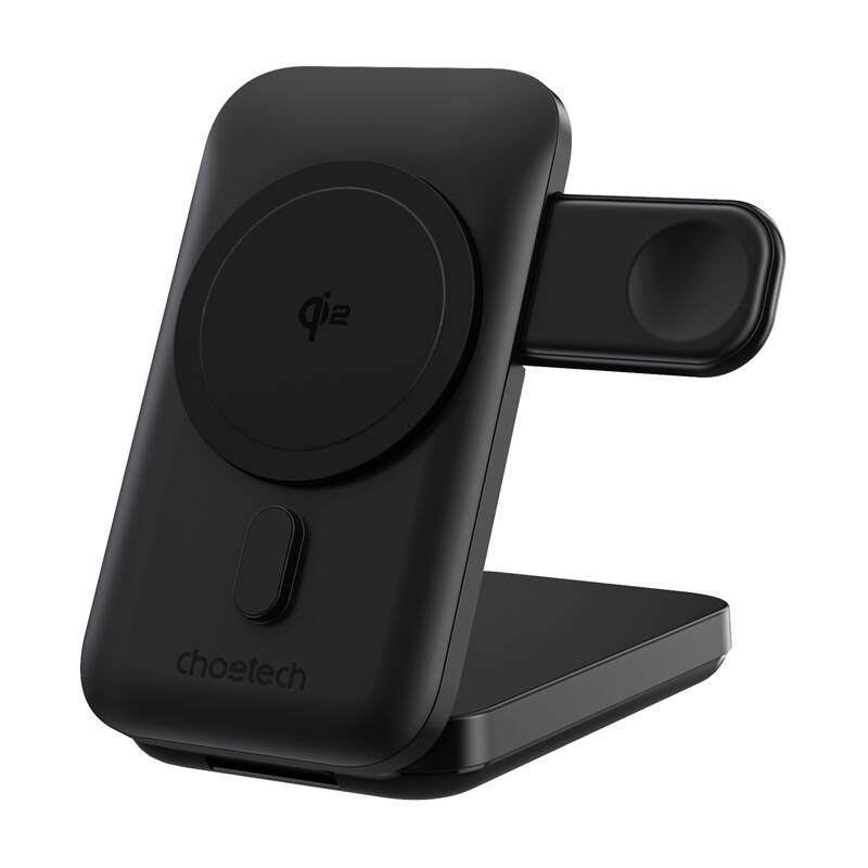 3in1 Mag Charger Holder Choetech B750 10000mAh Qi2 (Black) - Product Image 1