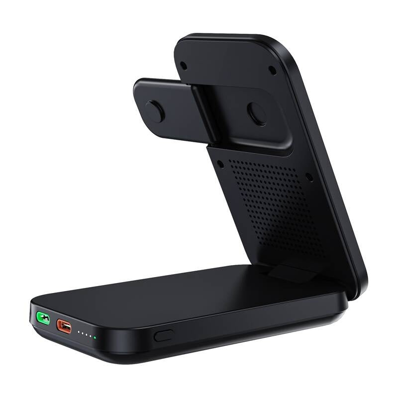 3in1 Mag Charger Holder Choetech B750 10000mAh Qi2 (Black) - Product Image 2