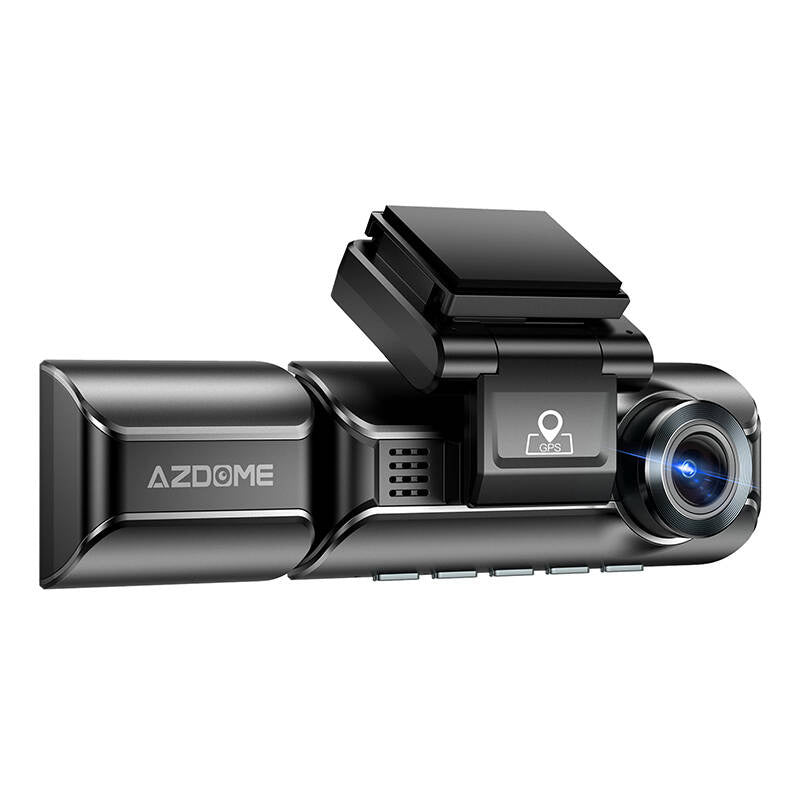 Azdome 550Pro Frontkamera 4K, Rückkamera 1080p und interne IR-Kamera, WiFi 5G/2.4G, GPS, G-Sensor, USB-C + 64GB Speicherkarte