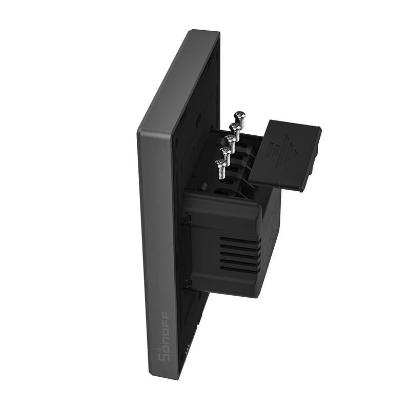 Intelligentes WLAN-Bedienfeld SONOFF NSPanel (schwarz, 120 mm)
