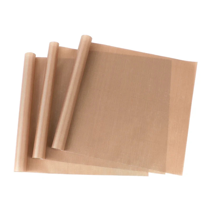 HTVRONT Teflon Mat, 30.5 cm x 40.5 cm, 3 pieces (brown) - Image 1