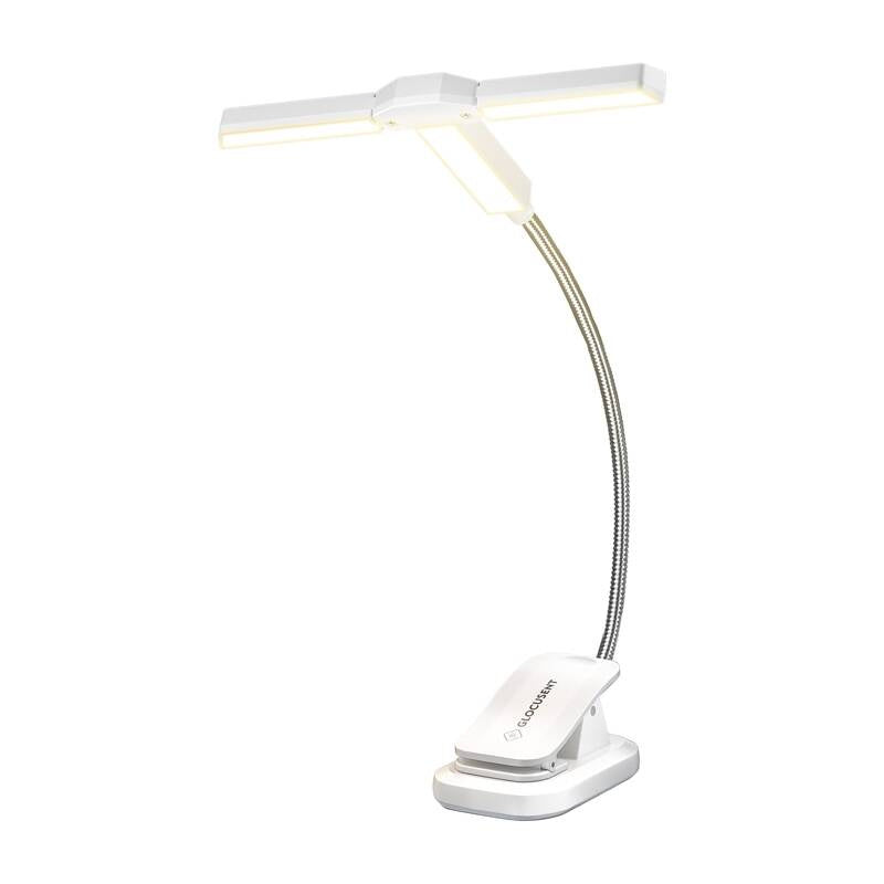 Tri-Head Book Light Glocusent GLCSNTA2303 USB-C 1000mAh White - Product Image 1