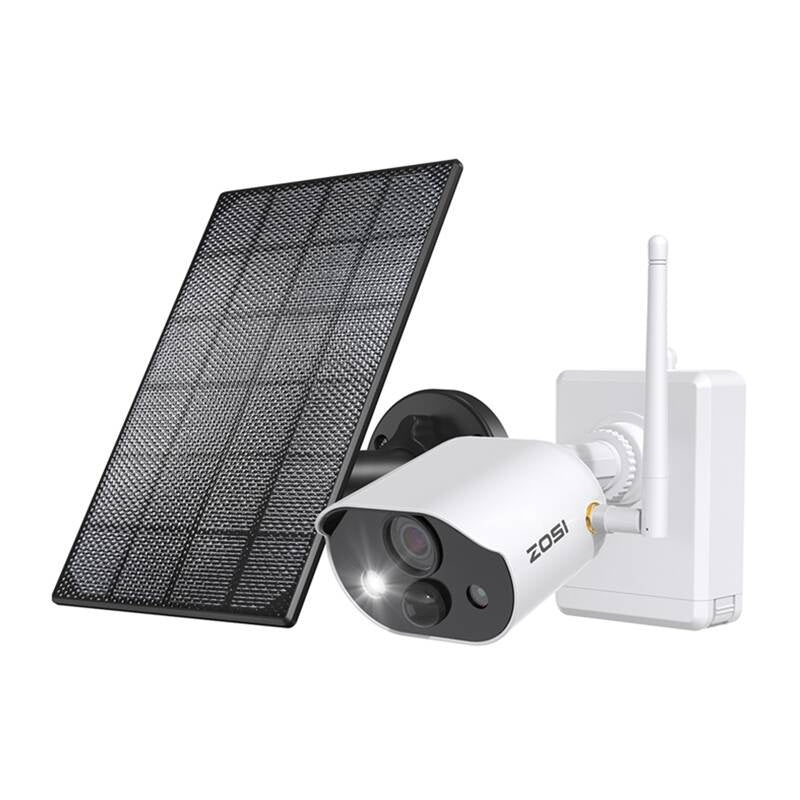 Outdoor IP camera with solar panel ZOSI C306Pro WiFi 3MP IP66 - Product Image 2