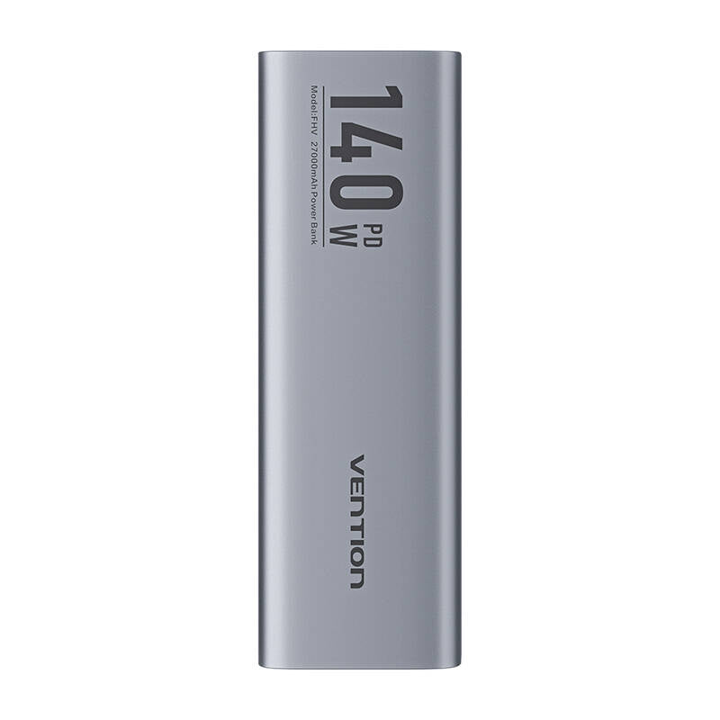 Powerbank Vention LED display 27000mAh 140W FHVH0 (gray)
