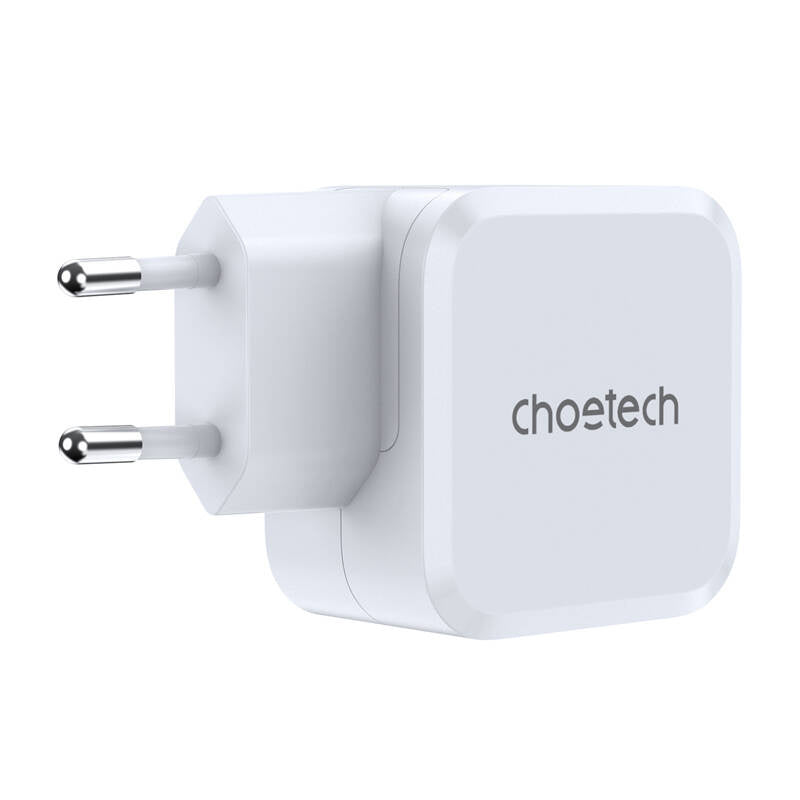 PD8007 USB-C PD45W power charger Choetech EU (white) - Product Image 2