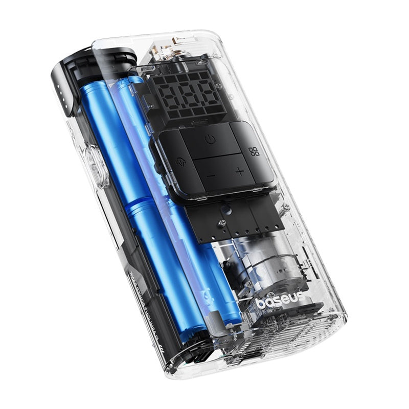 Baseus PrimeTrip VA1 2-in-1 pump with flashlight black - Product Image 6