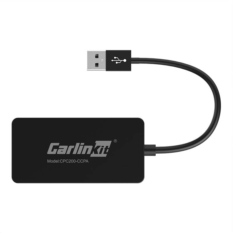 Carlinkit CCPA wireless adapter Apple Carplay/Android Auto (black) - Image 1