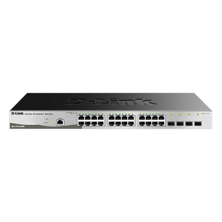 D-Link | Metro Ethernet Switch | DGS-1210-28/ME | Managed L2 | Rack mountable | Gigabit Ethernet (copper) ports quantity