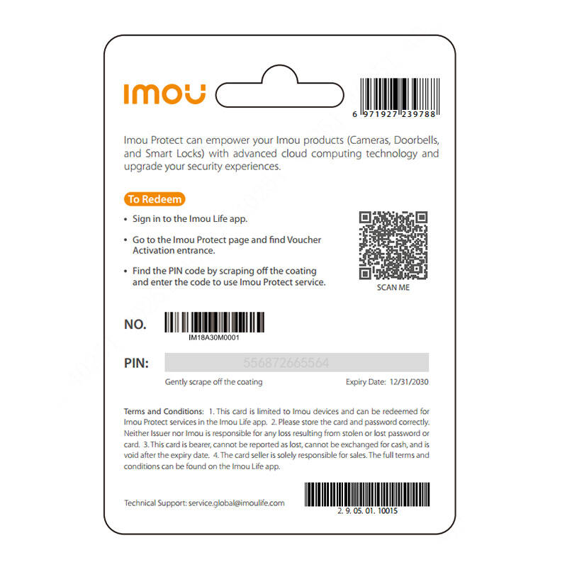 IMOU Protect Basic Gift Card (Annual Plan) - Image 3