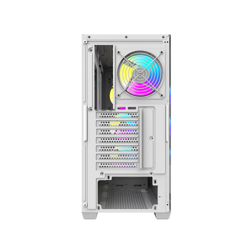 Darkflash DS900WS computer case (White) + 4 ARGB fans - Image 3