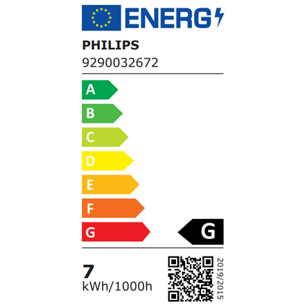 Philips Smart WiFi Filament Clear G95 470Lm | E27 | 6.3 W | RGB | Bluetooth, Wi-Fi