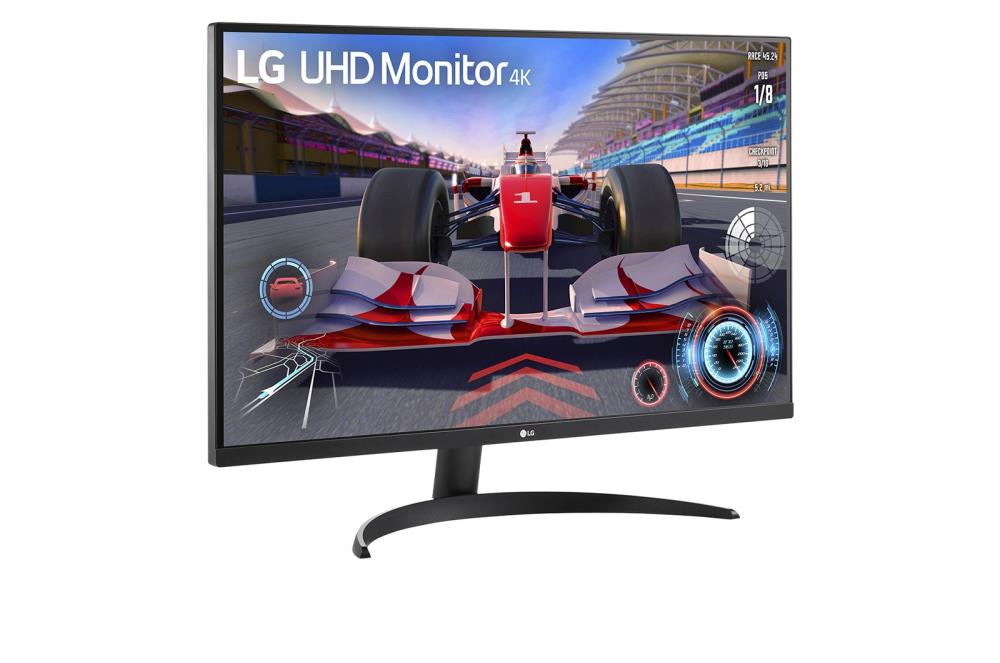 LCD Monitor LG 31.5" 4K Panel VA 3840x2160 16:9 4 ms Speakers Swivel Pivot Height adjustable Tilt Colour Black 32UR550-B