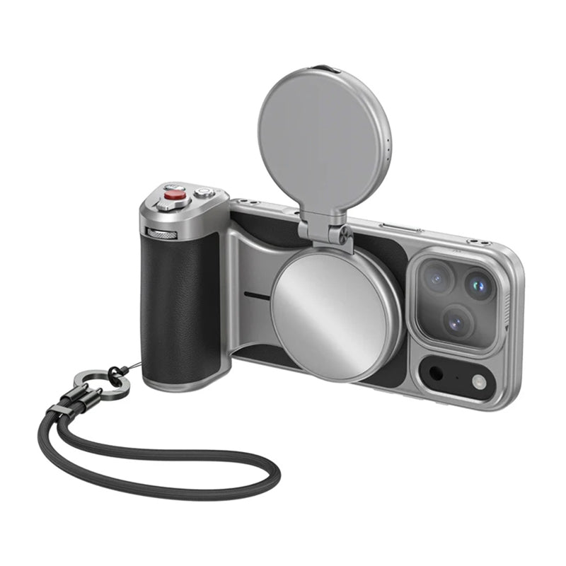 Master Grip Mount for iPhone 17 Pro Max – All-in-One Kit with Light and UV Filter - Image 1