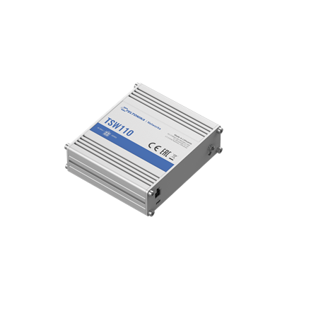 Teltonika | Switch | TSW110 | Unmanaged | Gigabit Ethernet (copper) ports quantity 5 | 10 Gbps (RJ-45) ports quantity 0