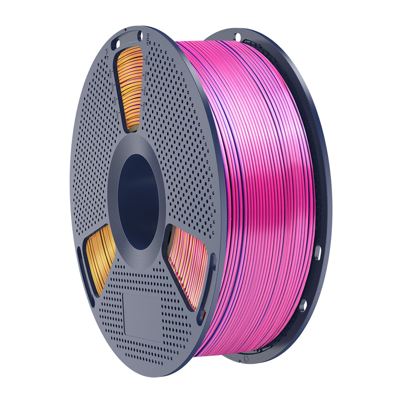 Sunlu PLA+ Silk Tri-Color Filament (red, yellow, and blue) - Image 4
