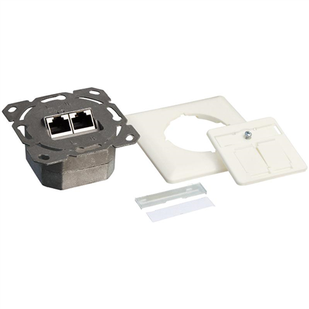 Logilink | Cat.6A Wall Outlet STP | NP0124