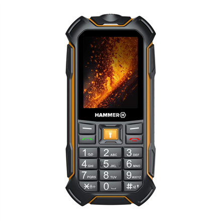 Hammer Boost 2 LTE | Black | 2.4 " | IPS | 64 MB | 128 MB | Dual SIM | 3G | Main camera resolution 2 MP | 3500 mAh