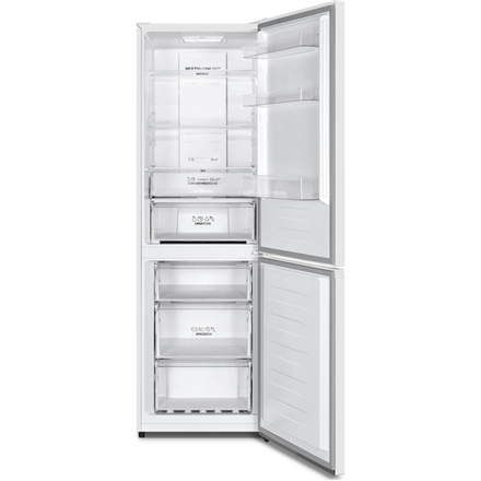 Gorenje N619EAW4 | Energy efficiency class E | Free standing | Combi | Height 186 cm | No Frost system | Fridge net capa