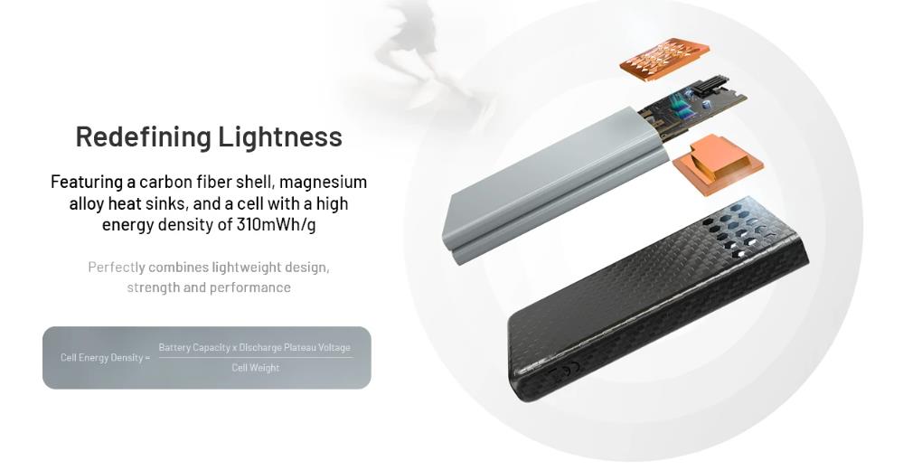 POWER BANK 10000MAH/CARBO 10000 G2 ORANGE NITECORE