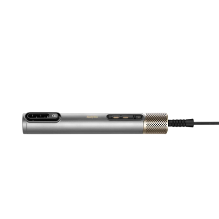 BABYLISS | Hair styling comb | Air Wand AS6555E | Ion conditioning | Number of heating levels 4 | 1600 W | Chrome