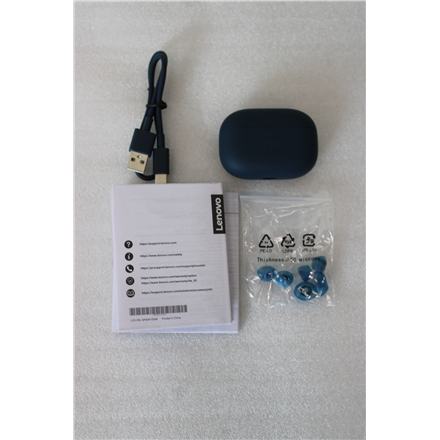 SALE OUT. Lenovo TWS YOGA PC Edition | Built-in microphone | Bluetooth | Cosmic Blue | DEMO