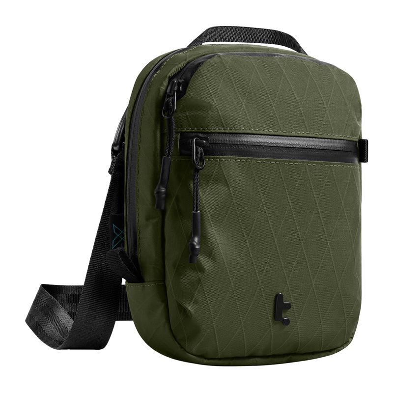 TOMTOC Aviator-T37 travel bag with shoulder strap X-Pac 1.3L (green) - Image 1