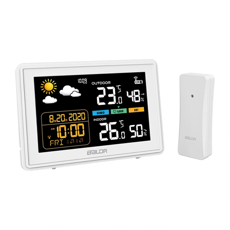 BALDRTHERM B0359WST2H2PR Weather Station with Outdoor Sensor - Image 1