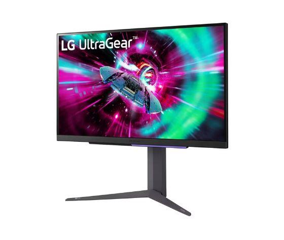 LCD Monitor LG 27GR93U-B 27" Gaming/4K Panel IPS 3840x2160 16:9 144Hz Matte 1 ms Pivot Height adjustable Tilt 27GR93U-B