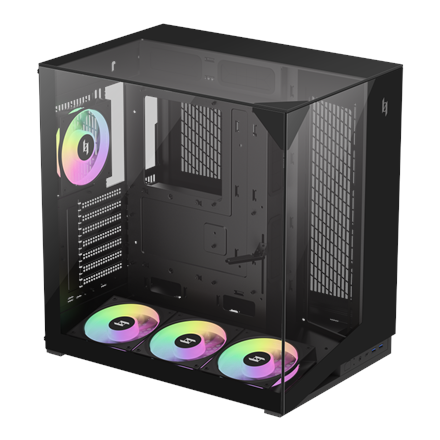 Gamemax Case | NEX C56 VC BK | ATX
