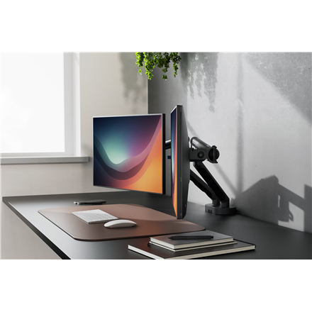 Digitus Desk Mount | Tilt, rotation, pivot | Dual design monitor mount, 2x 35", 2x 10 kg | 35 " | Maximum weight (capaci