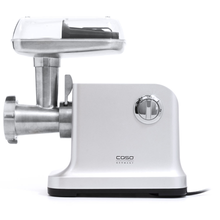 Caso | Meat Grinder | FW2000 | Silver | Number of speeds 2 | Accessory for butter cookies; Drip tray