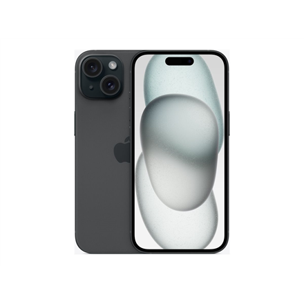 Apple | iPhone 15 | Black | 6.1 " | Super Retina XDR | 2556 x 1179 pixels | A16 Bionic | Internal RAM 6 GB | 128 GB | Du