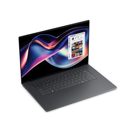 Dell XPS 16 DA16260 | Graphite | 16 " | OLED | Touchscreen | 3.2K | Intel Core Ultra X7 | 358H | 64 GB | LPDDR5x | Solid