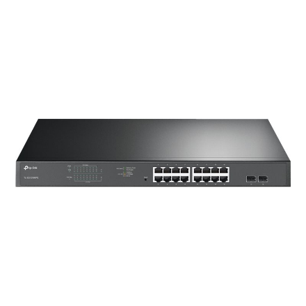 TP-LINK | Switch | TL-SG1218MPE | Web Managed | Rackmountable | Gigabit Ethernet (copper) ports quantity 16 | SFP ports