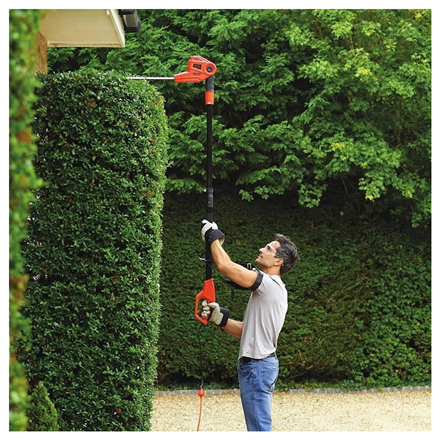 BLACK & DECKER | Telescopic hedge trimmer, PH5551-QS, 550 W