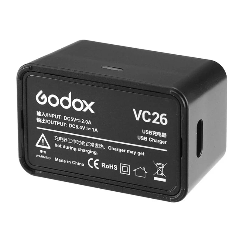 GODOX VC26 Battery Charger for the V1 AD100PRO - Image 2