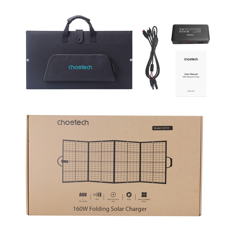 Choetech SC010 160W foldable solar charger - Product Image 3