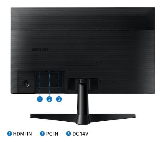 LCD Monitor SAMSUNG 24 " 1920 x 1080 pixels Full HD Native aspect ratio 16:9 LCD Flat LS24F330EAUXEN
